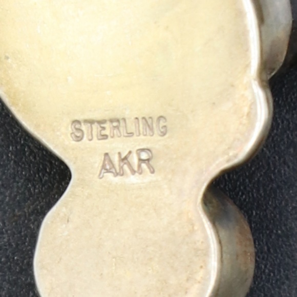 Vintage Amy Kahn Russell Earrings AKR silver - Picture 3 of 4